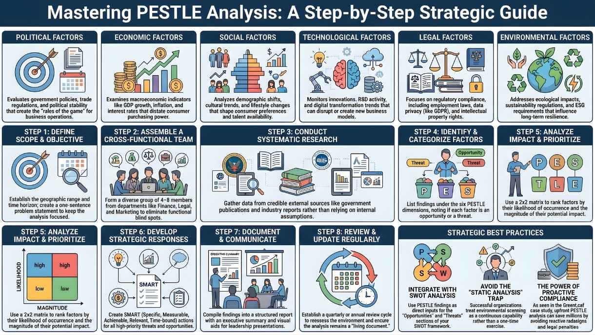 PESTLE Analysis Step Process