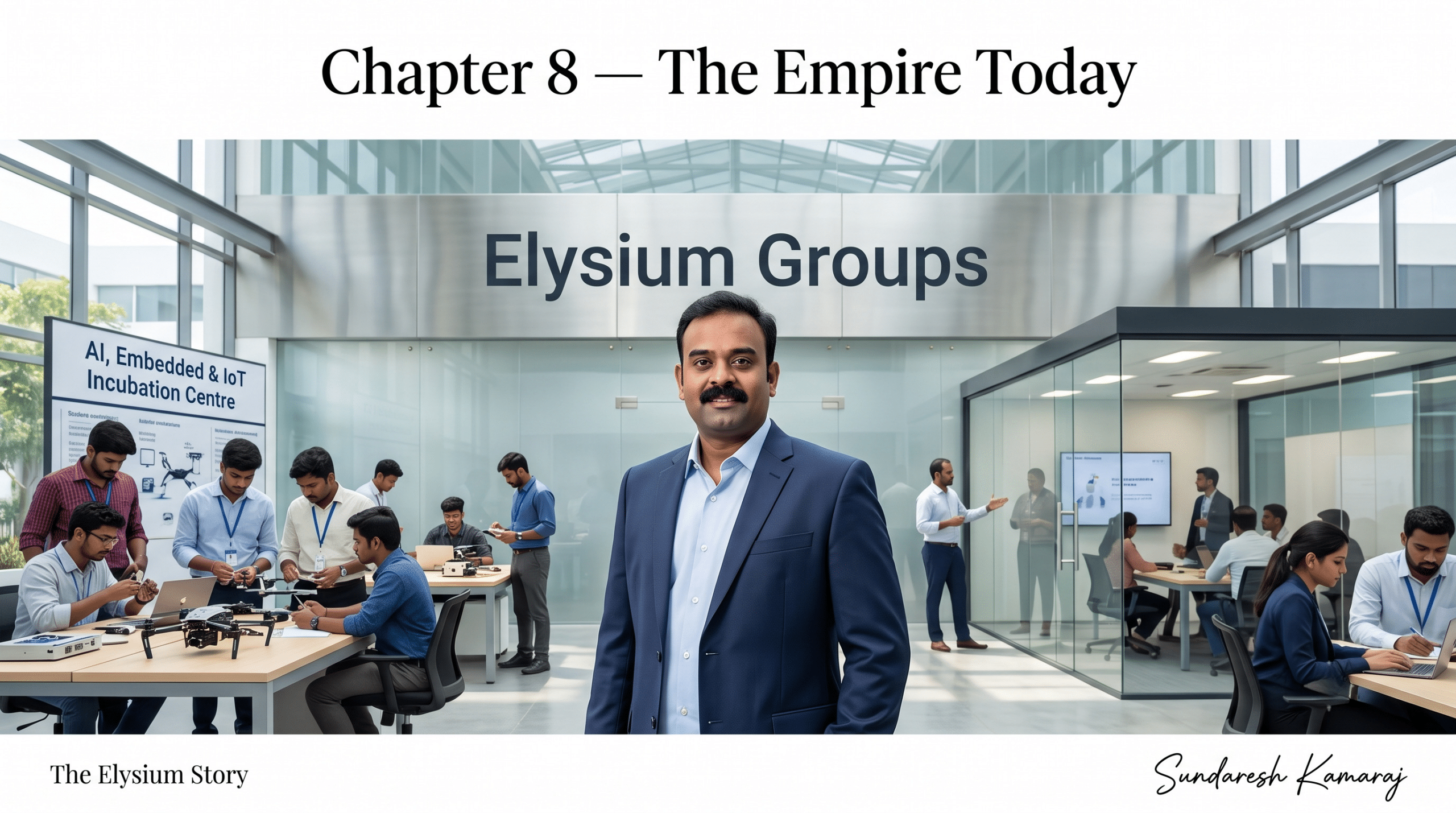 Modern Elysium business growth and the entrepreneurial enterprise built over the years